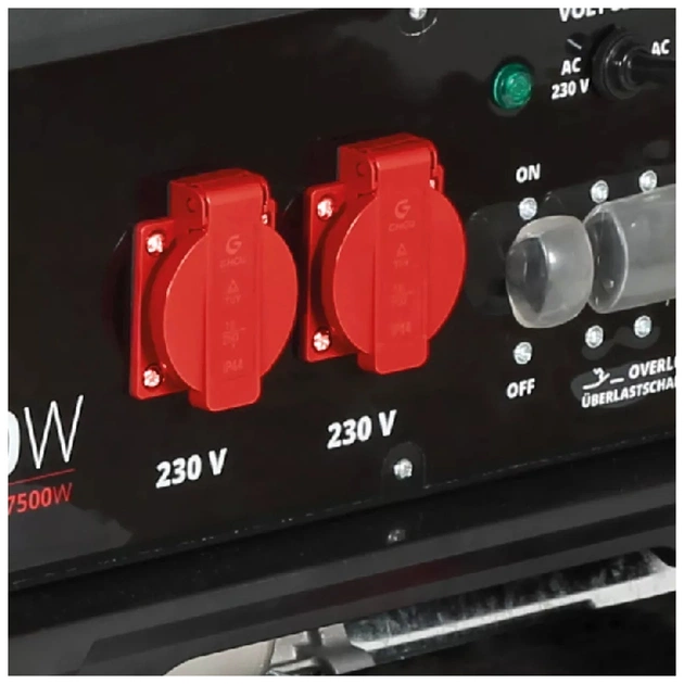 Генератор Einhell TC-PG 8000 3-фазний, 230V/400V, 8.0кkW, електростартер, AVR 25л (4152640) - picture 3