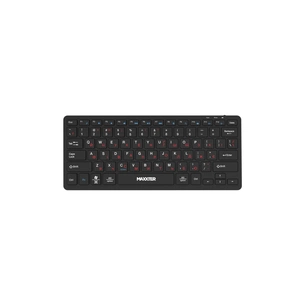Клавіатура Maxxter KBW-C01B-UA Wireless UA Black (KBW-C01B-UA) зображення 1