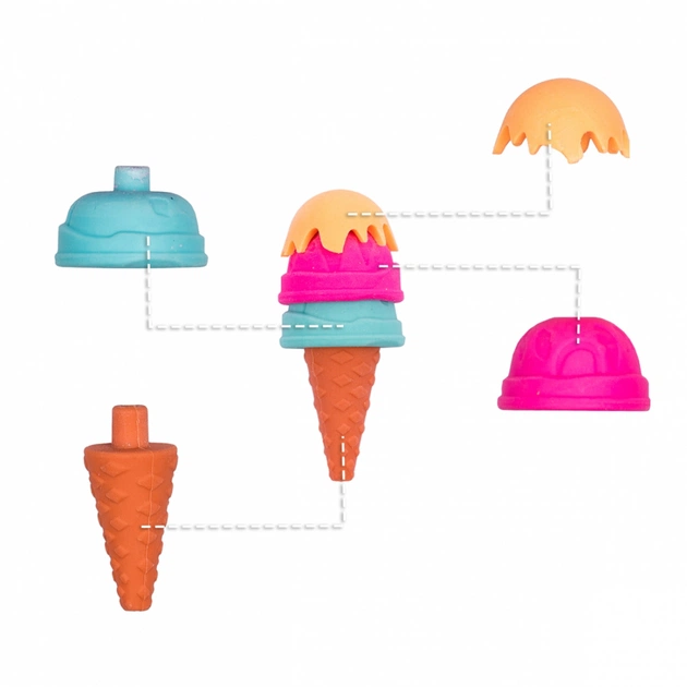 Гумка Yes Candy pop, набір 4шт (560544) - изображение 3