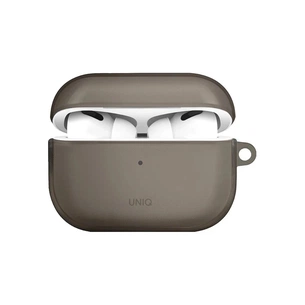 Чохол для навушників Uniq Glase AirPods Pro 2 gen Glossy Smoke (8886463683590) зображення 1