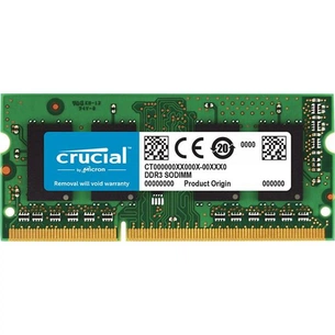 Модуль пам'яті для ноутбука SoDIMM DDR3 4GB 1866 MHz Micron (CT51264BF186DJ) зображення 1