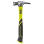 Молоток Ryobi RH16FSS, 450г, рукоятка из стекловолокна, гвоздодер, магнитный держатель (5132005333) - уменьшенное изображение 1