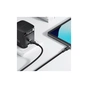 Дата кабель USB-C to 2xUSB-C 1.2m 100W nylon black Acefast (6974316285120) - зменшене зображення 7