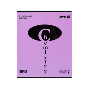 Зошит Kite предметний Bright 48 аркуші, клітинка, хімія (K25-240-16) зображення 1