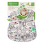 Слинявчик Еко Пупс Eco Cotton Premium непромокаючий з кишенею Бегемотик (EPB-005) - уменьшенное изображение 1