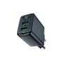 Зарядний пристрій Acefast A33 2xUSB QC18W black (AFA33B) - зменшене зображення 1