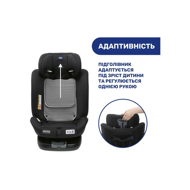 Автокрісло Chicco Unico Evo i-Size Air Чорне (8058664167326) (87031.72) - picture 10