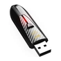 USB флеш накопичувач Silicon Power 256GB Blaze B25 Black USB 3.0 (SP256GBUF3B25V1K) - зменшене зображення 2