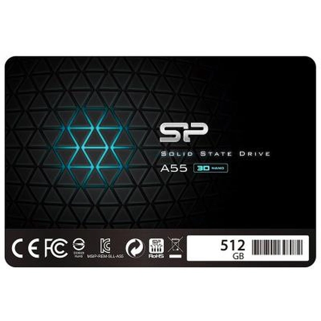 Накопитель SSD 2.5" 512GB Silicon Power (SP512GBSS3A55S25) - изображение 1