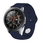 Силіконовий ремінець BeCover для Samsung Galaxy (20mm)/Watch 5/ Watch 4 40/44mm/Watch 4 Classic 42mm/Watch Active/Active 2 40/44mm/Watch 3 41mm/Gear S2/Classic/Gear Sport Blue-Horizon (706179) - зменшене зображення 4