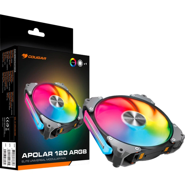 Кулер до корпусу Cougar Apolar 120 ARGB - зображення 9