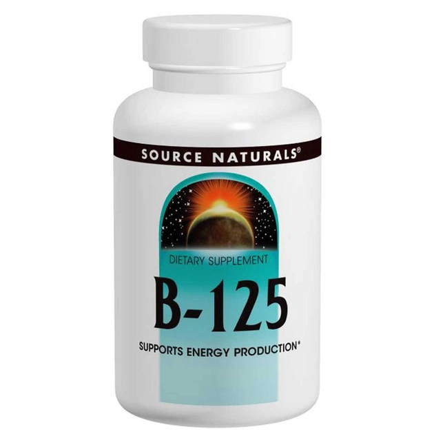 Вітамін Source Naturals Комплекс Вітамінів Групи B 125мг, 60 таблеток (SN0425) - зображення 1