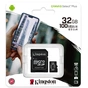 Карта пам'яті Kingston 32GB micSDHC class 10 Canvas Select Plus 100R A1 (SDCS2/32GB) - зменшене зображення 3