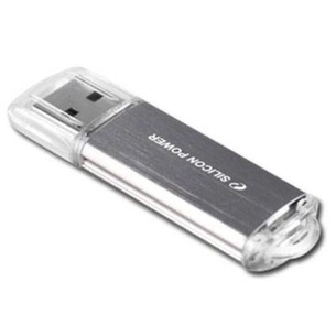 USB флеш накопичувач Silicon Power 4Gb Ultima II silver (SP004GBUF2M01V1S) зображення 1
