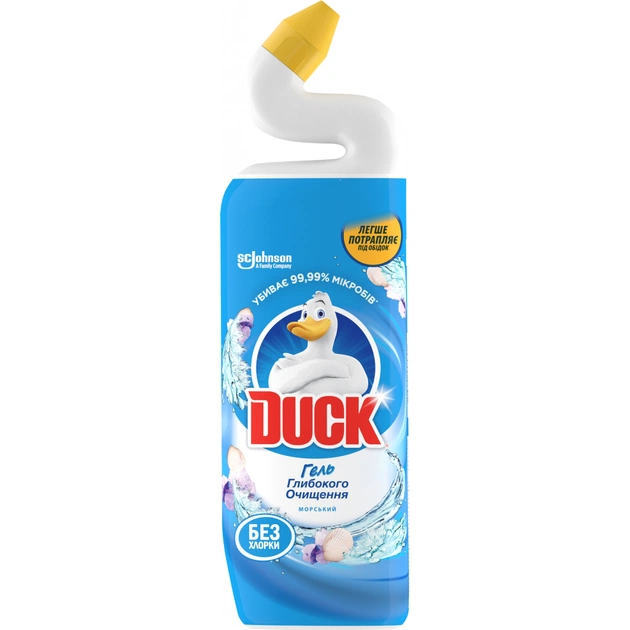 Средство для чистки унитаза Duck Морской 500 мл (4823002000719) - изображение 1