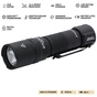 Ліхтар Mactronic тактичний Black Eye X52 (5200 Lm) Programmable Rechargeable Type-C (THH0080) (DAS303955) - зменшене зображення 3