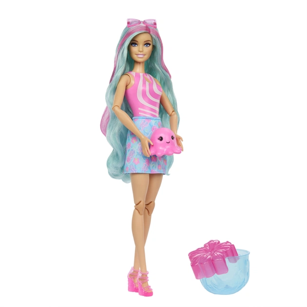 Кукла Barbie Pop Reveal Морской слаши бирюзовый стаканчик (JKF62) - изображение 1