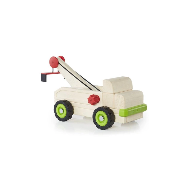 Спецтехніка Guidecraft Block Science Trucks Великий евакуатор (G7532) - зображення 1