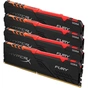 Модуль пам'яті для комп'ютера DDR4 128GB (4x32GB) 3600 MHz HyperX Fury RGB Kingston Fury (ex.HyperX) (HX436C18FB3AK4/128) - зменшене зображення 2