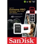 Карта пам'яті SanDisk 400GB microSDXC class 10 UHS-I U3 A2 V30 Extreme Pro (SDSQXCZ-400G-GN6MA) - зменшене зображення 2