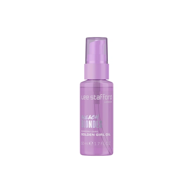 Масло для волос Lee Stafford Bleach Blondes Everyday Care Golden Girl Oil Для осветленных волос 50 мл (5060282705692) - изображение 1