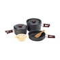 Набір туристичного посуду Naturehike NH15T203-G 3-4 NH Сarbon (6927595787205) - зменшене зображення 2