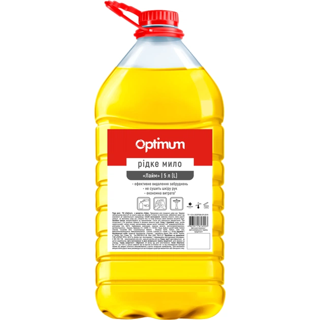 Жидкое мыло PRO service Optimum Лайм 5 л (4823071616903) - изображение 1