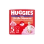 Підгузки Huggies Little Movers/Pants 5 (12-17 кг) для дівчаток 34 шт (5029053564272) - уменьшенное изображение 1