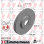 Гальмівний диск ZIMMERMANN 610.3719.20 - зменшене зображення 1
