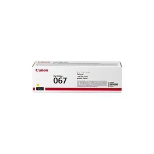 Картридж Canon 067 Yellow 1.25K для MF65x, LBP63x (5099C002AA) зображення 1