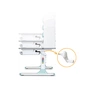 Парта Mealux Edmonton Multicolor BL (BD-610 W/МС + BL з полицею) - уменьшенное изображение 7