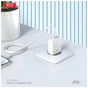 Зарядний пристрій XO L126 20W USB-C PD White (L126_White) - зменшене зображення 3