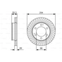 Гальмівний диск Bosch 0 986 479 D33 - зменшене зображення 5