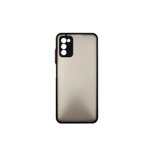 Чохол до мобільного телефона Dengos Matt Samsung Galaxy A03s black (DG-TPU-MATT-85) зображення 1