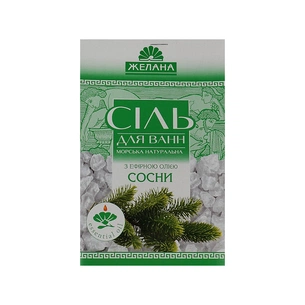 Сіль для ванн Желана Сосна 500 г (4820022090157) изображение 1