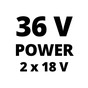Аератор Einhell скарифікатор GE-SA 36/35 Li - Solo 36V, 35см, ножи 16шт (без АКБ та ЗП) (3420685) - зменшене зображення 17