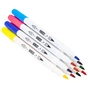 Фломастери Maxi пензлики BRUSH-TIPPED + лайнери 2в1, 12 кольорів, лінія 0,4-6 мм (MX15239) - зменшене зображення 2
