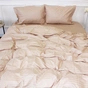 Підковдра MirSon Satin Stripe 30-0004 Cream 200х220 см (2200005248775) - зменшене зображення 1