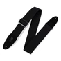 Ремінь для гітари Levy's Classics Series Cotton Guitar Strap Black (MC8-BLK) - уменьшенное изображение 1