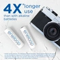 Акумулятор Panasonic AA Eneloop 2000mAh NI-MH * 4 + Сase (BK-3MCDEC4CP) - зменшене зображення 5