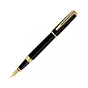 Ручка пір'яна Waterman EXCEPTION Slim Black GT  FP F (11 028) - зменшене зображення 3