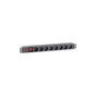 Силовий блок Kingda 19" 1U 8xSchuko, вимикач, С14 (KD-PDU-GM-1U-P8-C14) - зменшене зображення 1