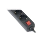 Мережевий фільтр живлення REAL-EL REAL-EL RS-6 PROTECT USB, 5m, black (EL122300018) - зменшене зображення 4