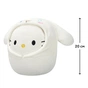 М'яка іграшка Squishmallows Хелоу Кітті в образі Сіннаморолл 20 см (SQSN00389) - зменшене зображення 5