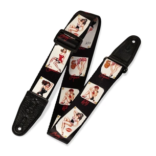 Ремінь для гітари Levy's Print Series Guitar Strap Girls (MPS2-072) изображение 1