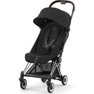 Коляска Cybex Coya Chrome Dark Brown Sepia Black (522004385) зображення 1