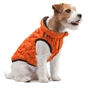 Курточка для тварин Collar AiryVest UNI двостороння XS 28 жовтогарячо-чорна (2518) - зменшене зображення 3