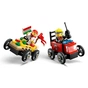 Конструктор LEGO City Піца-авто проти пожежної машини Набір перегонів (60458) - зменшене зображення 4