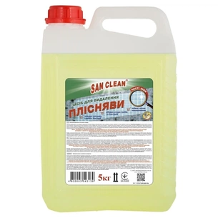 Рідина для чищення ванн San Clean для видалення цвілі 5 кг (4820003543139) зображення 1