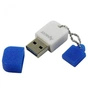 USB флеш накопичувач Apacer 16GB AH154 white/blue USB 3.0 (AP16GAH154U-1) - зменшене зображення 3